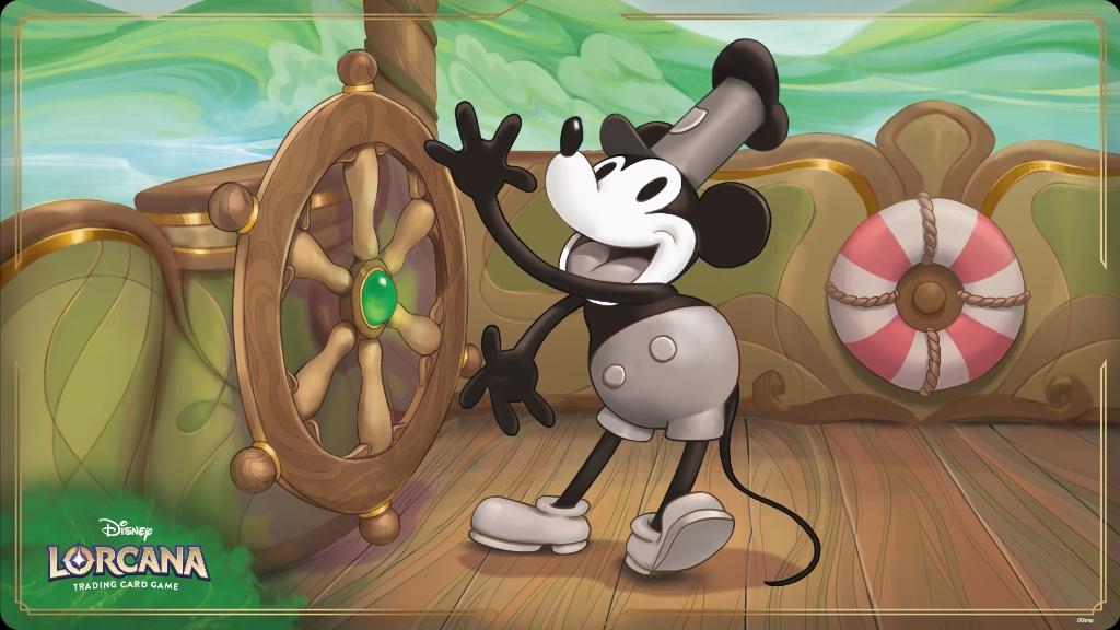 Disney Lorcana - Playmat - The First Chapter - Mickey Mouse, Ophalen of Verzenden, Nieuw, Overige typen