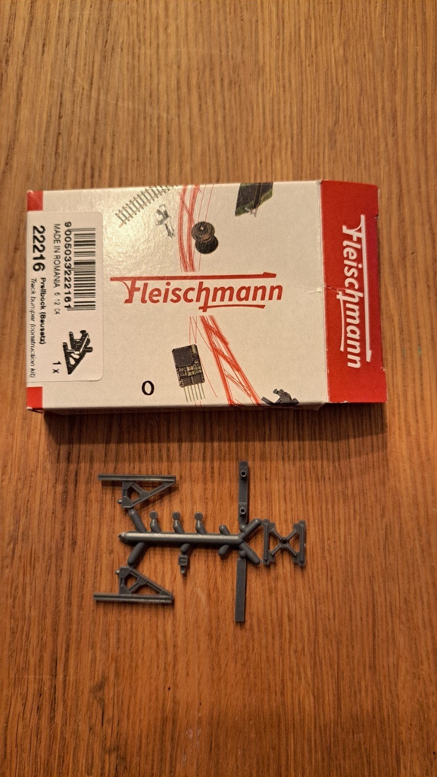 Fleischmann stootblok 22216, Gelijkstroom, Fleischmann, Nieuw, Rails