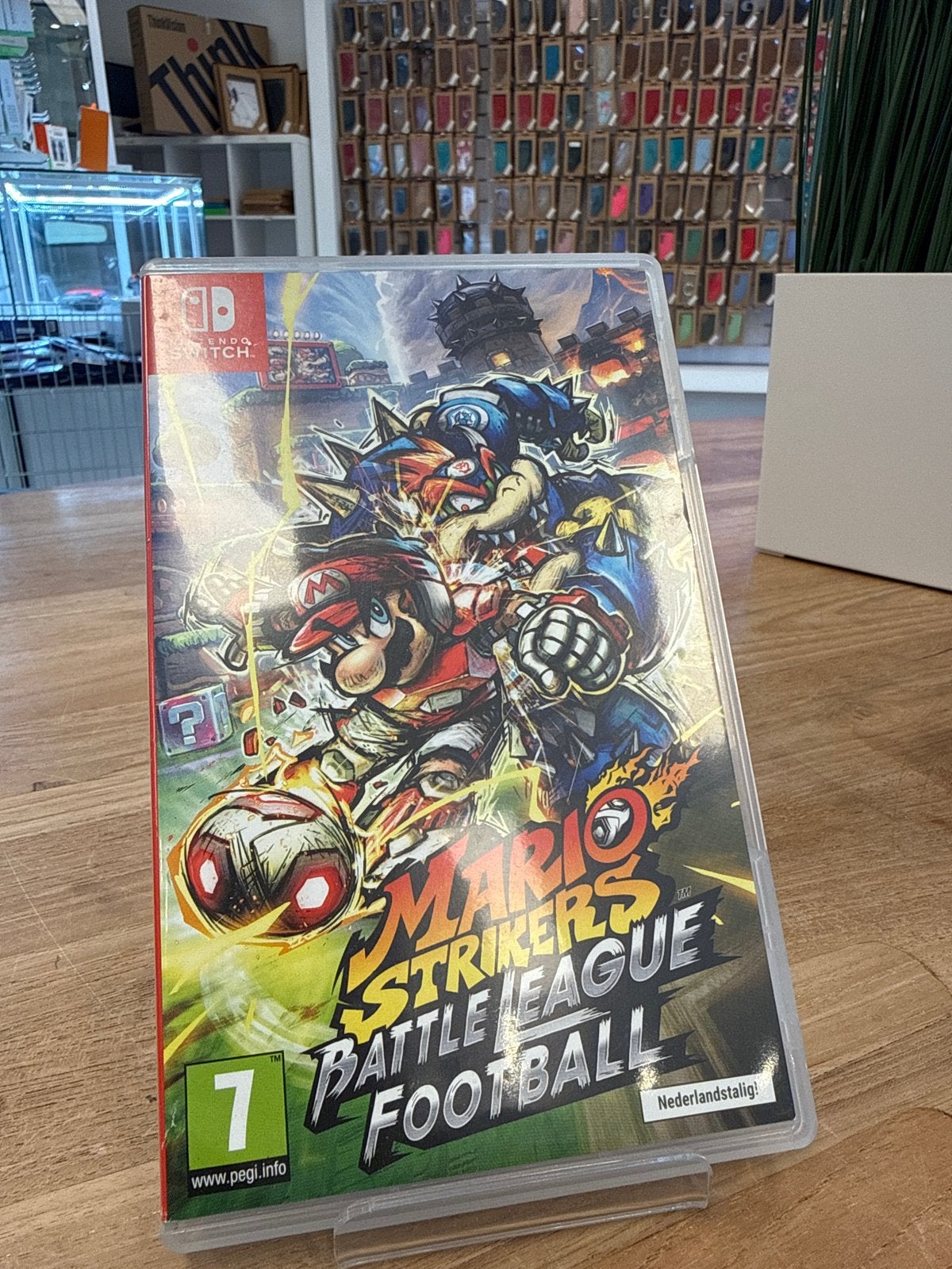 Mario Strikers Battle League Football Nintendo Switch, Spelcomputers en Games, Eén computer, Ophalen of Verzenden, Zo goed als nieuw