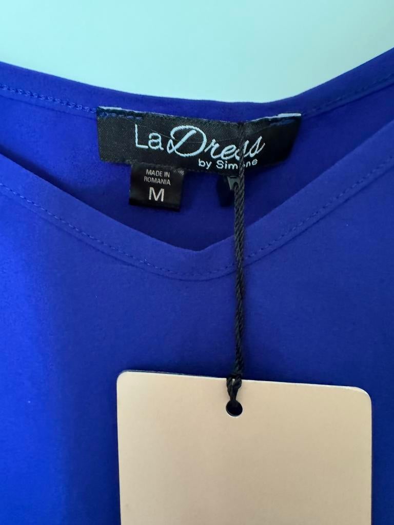 La Dress spaghetti topje maat M Nieuw!, Maat 38/40 (M), Blauw, Nieuw, Ophalen of Verzenden