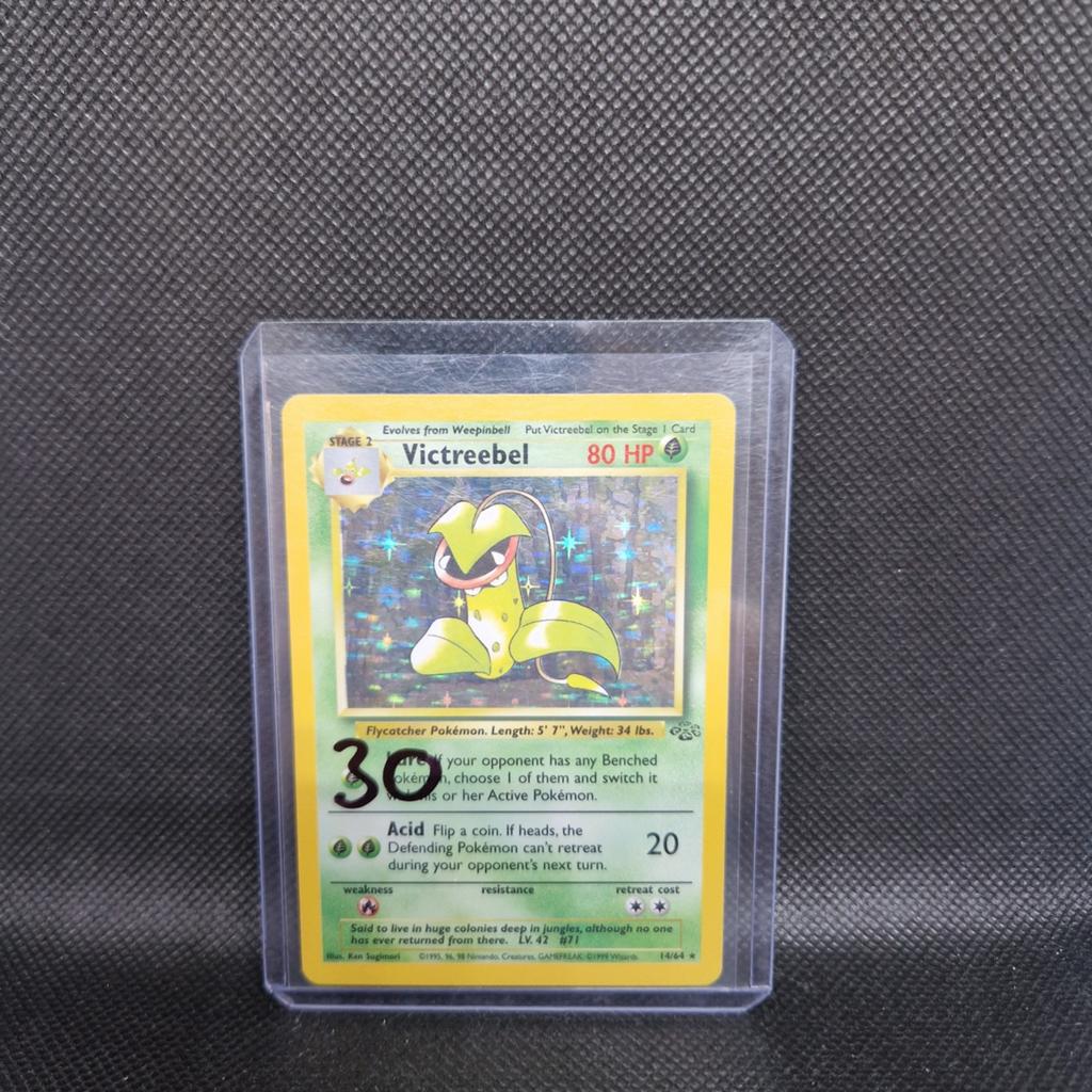 Victreebel Holo Jungle, Ophalen of Verzenden, Zo goed als nieuw