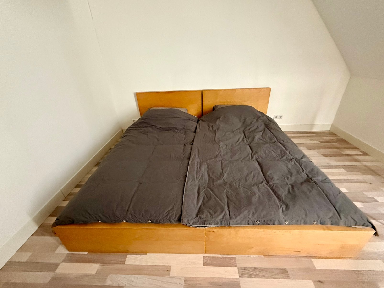 IKEA 1 persoons bedden - lattenbodem, Ophalen, Gebruikt, 90 cm, Eenpersoons