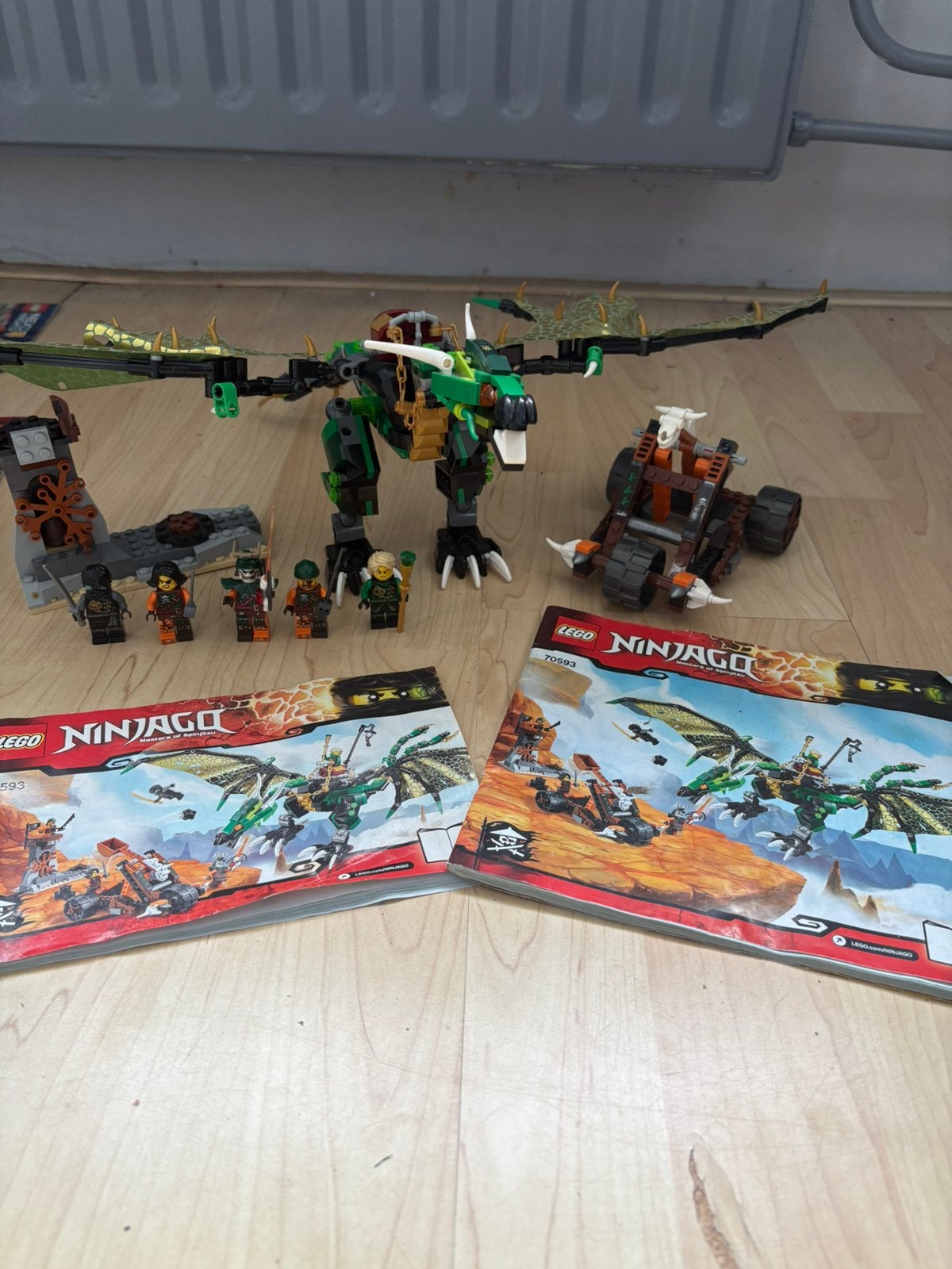 LEGO set 70593, Kinderen en Baby's, Speelgoed | Duplo en Lego, Lego, Zo goed als nieuw, Inclusief minifiguren, Ophalen of Verzenden