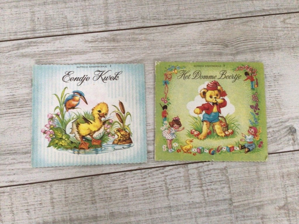 Nutricia Boekjes baby Vintage, Ophalen of Verzenden, Zo goed als nieuw, 6 tot 12 maanden