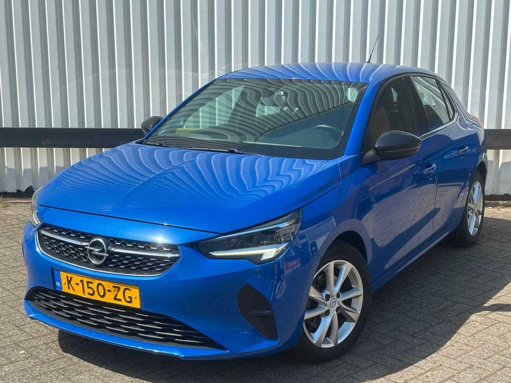 Opel Corsa 1.2 Elegance * K-150-ZG, Auto's, Voorwielaandrijving, Gebruikt, Euro 6, Blauw