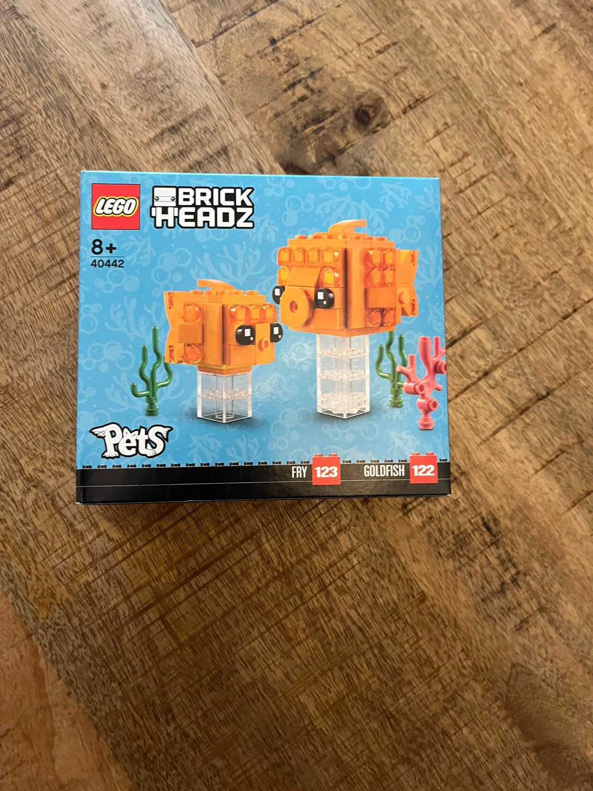 Lego 40442 Brickheadz Pets Goldfisch 122 Fry 123, BrickHeadz, Lego, Nieuw, Ophalen of Verzenden