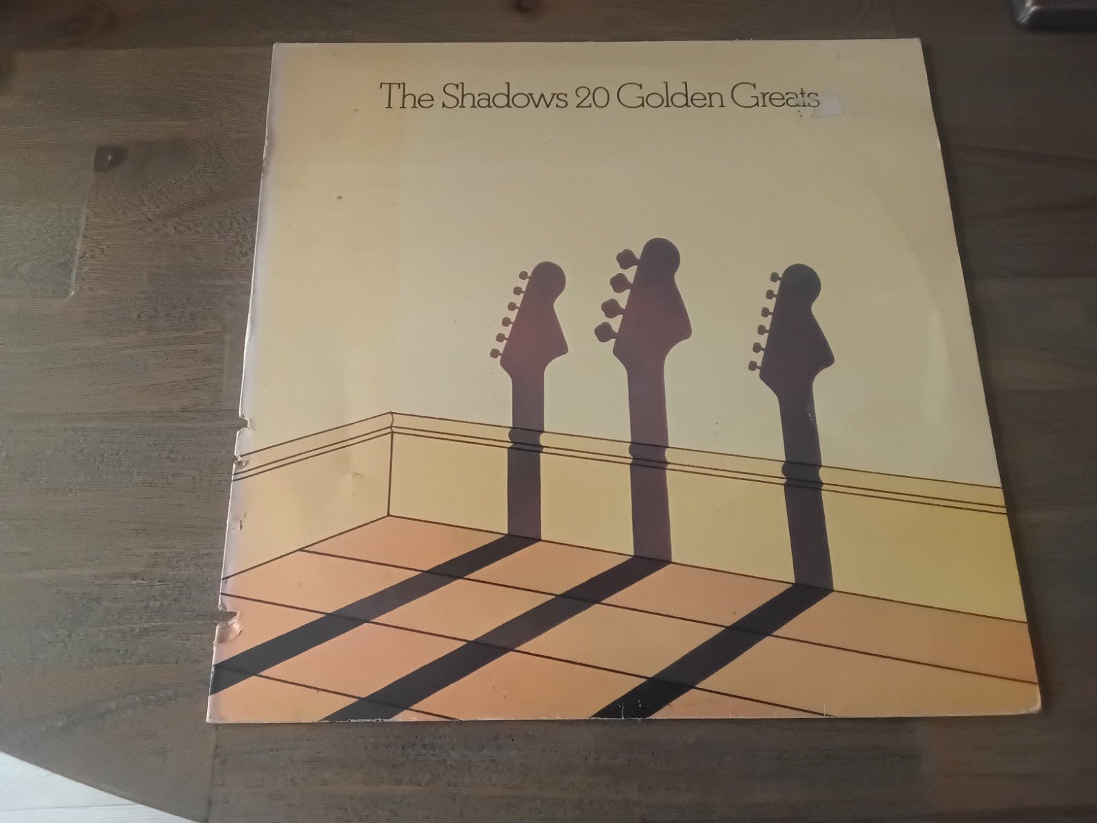 The Shadows 20 Golden Greats lp uit 1977, Cd's en Dvd's, Vinyl | Pop, Ophalen of Verzenden, Gebruikt, 12 inch