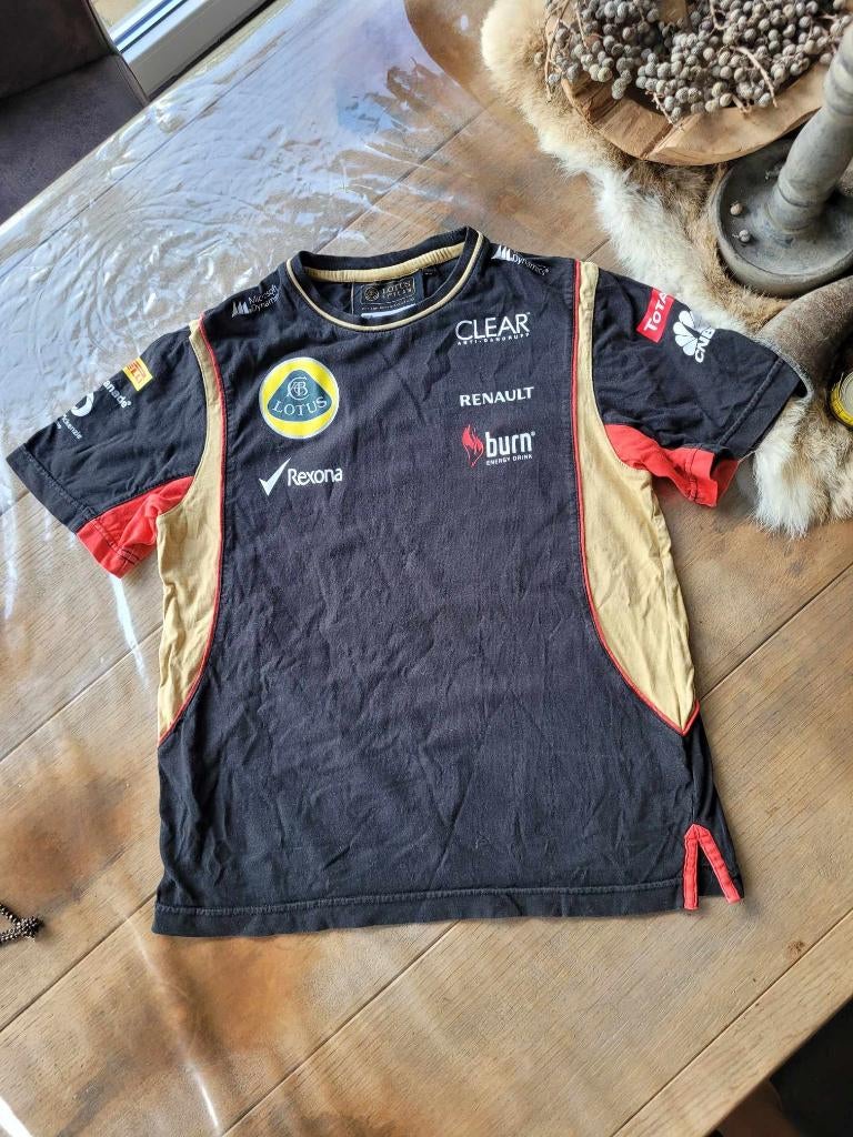 ️ Lotus F1 Team Replica Shirt - Maat 122/128 (7-8 jaar), Gebruikt, Ophalen of Verzenden, Shirt of Longsleeve, Lotus