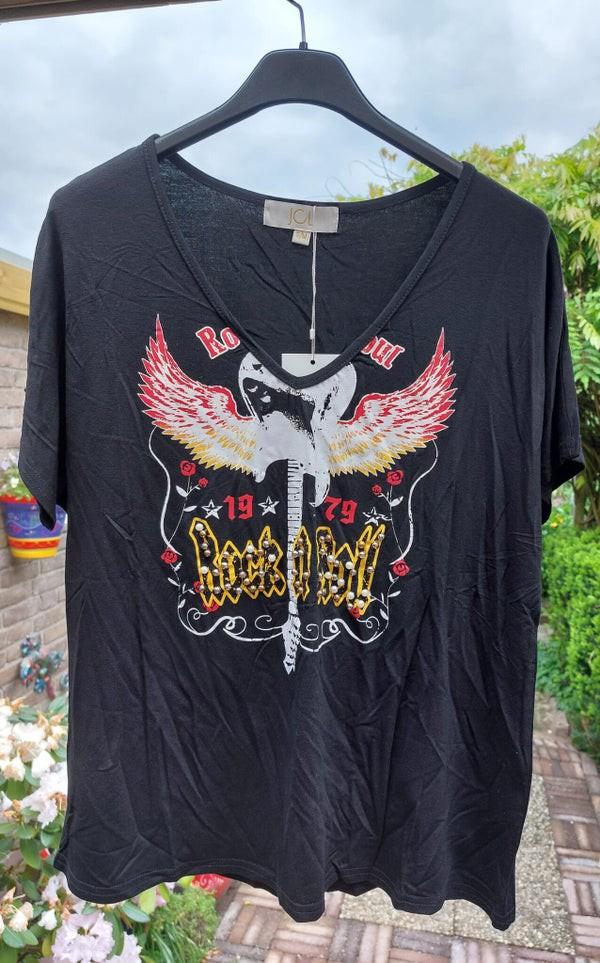 Shirt met Opdruk, Ophalen of Verzenden, Nieuw, Zwart, Korte mouw