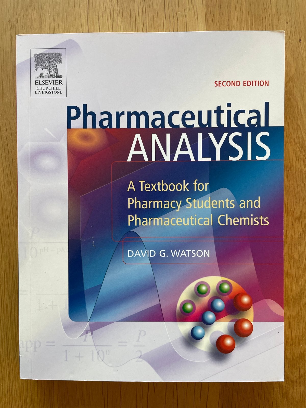 Pharmaceutical Analysis - David G. Watson (2e editie), Ophalen, Beta, Zo goed als nieuw, HBO