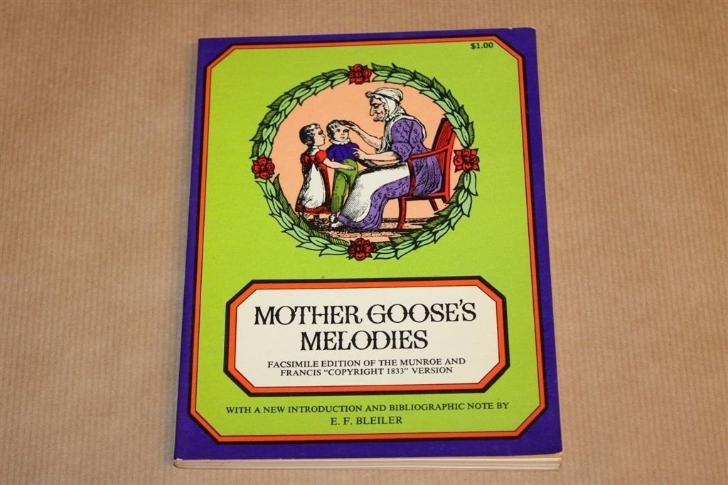 Mother Goose\'s Melodies — Kinder Rijmpjes Facsimile 1883, Ophalen of Verzenden, Gelezen, Fictie algemeen