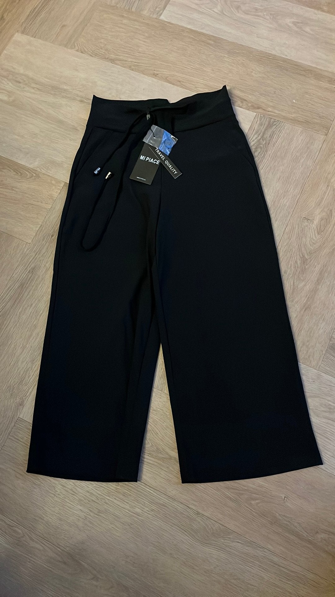 Dames capri broek van het merk Mi Piace, Zwart, Nieuw, Ophalen of Verzenden, Driekwart