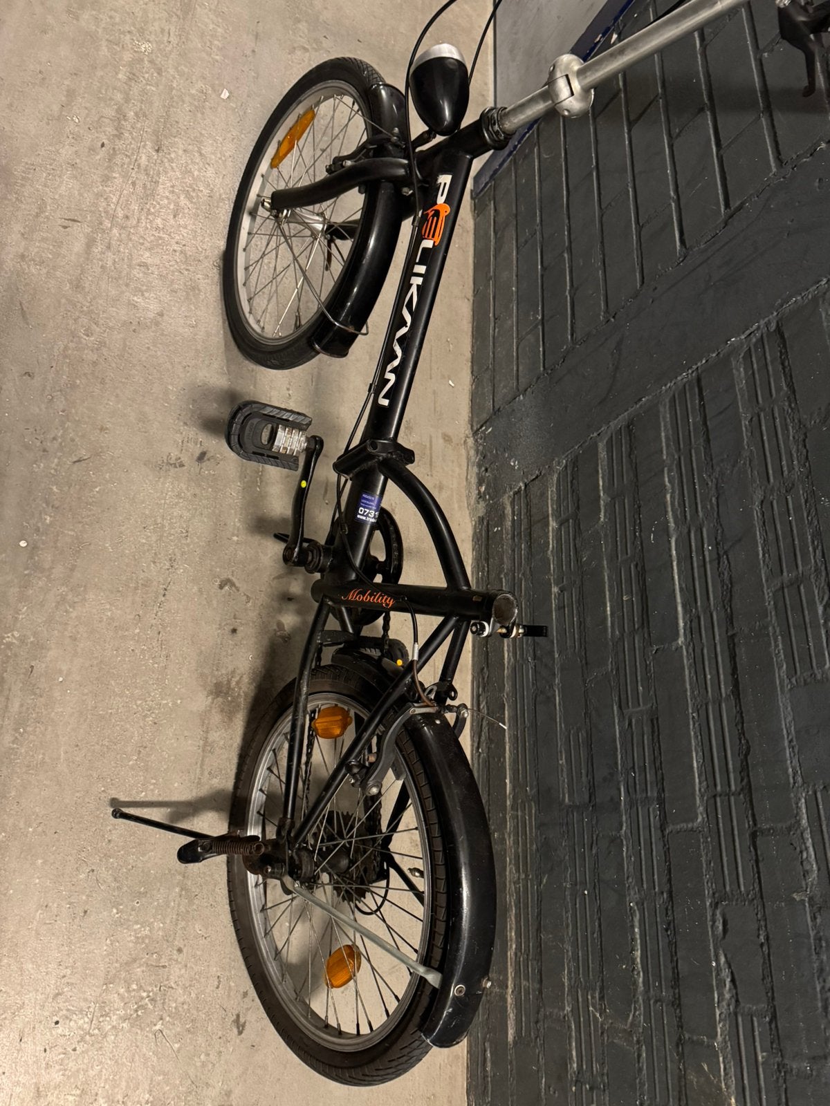 Vouw fiets, Ophalen, Zo goed als nieuw