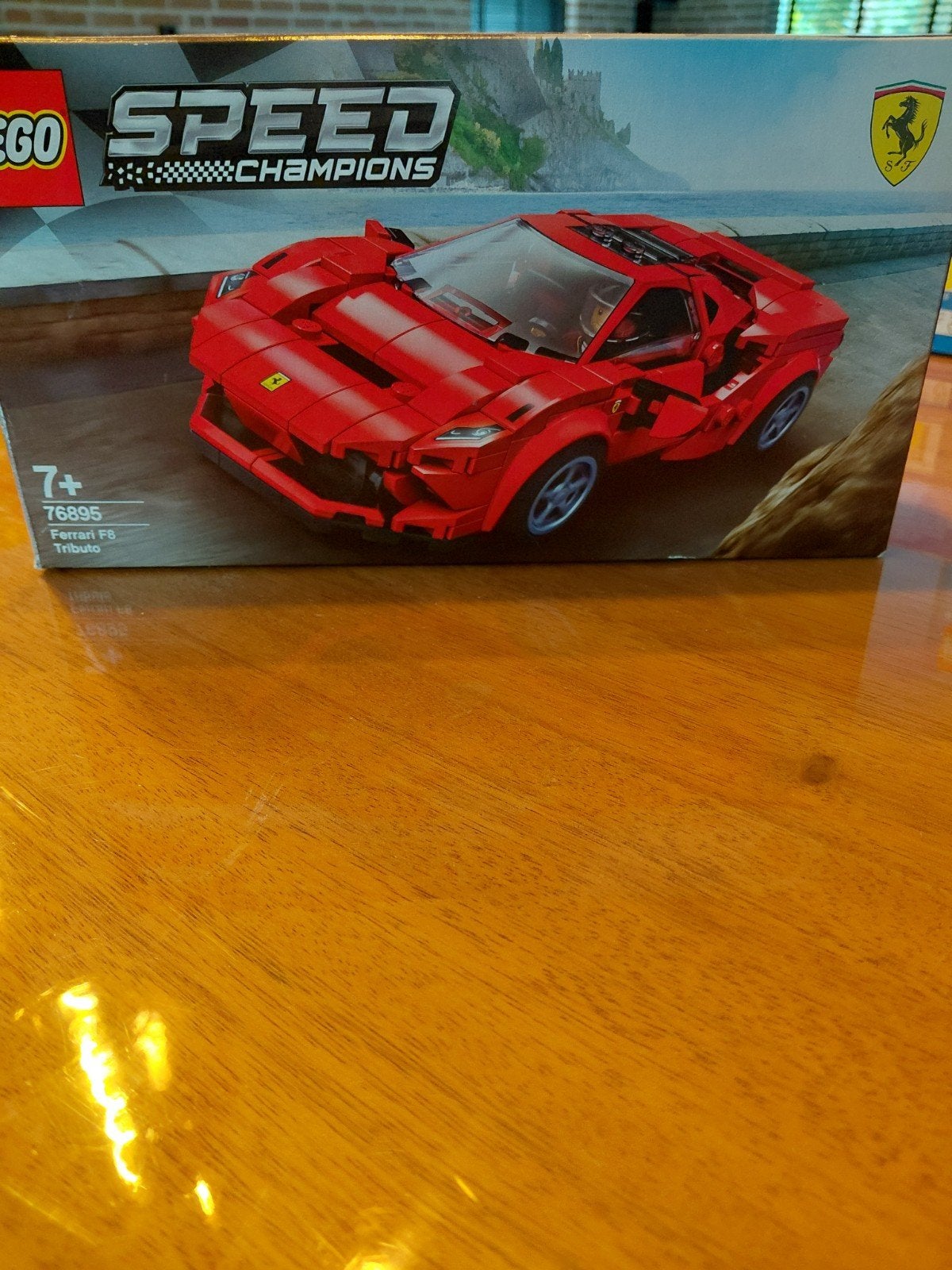 LEGO Speed Champions Ferrari F8 Tributo (76895), Ophalen of Verzenden, Zo goed als nieuw