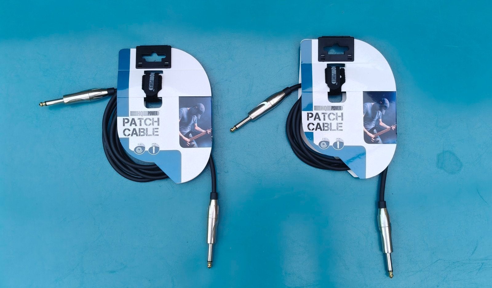 2x HQ Power Patch Kabel Mono 2m, Ophalen of Verzenden, Zo goed als nieuw, Apparatuur