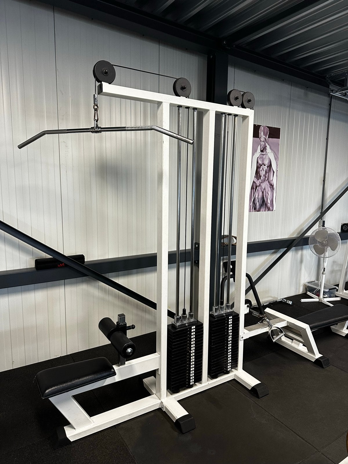 Lat Pulldown / Seated Row Machine - Krachtstation, Ophalen, Gebruikt, Armen, Overige typen