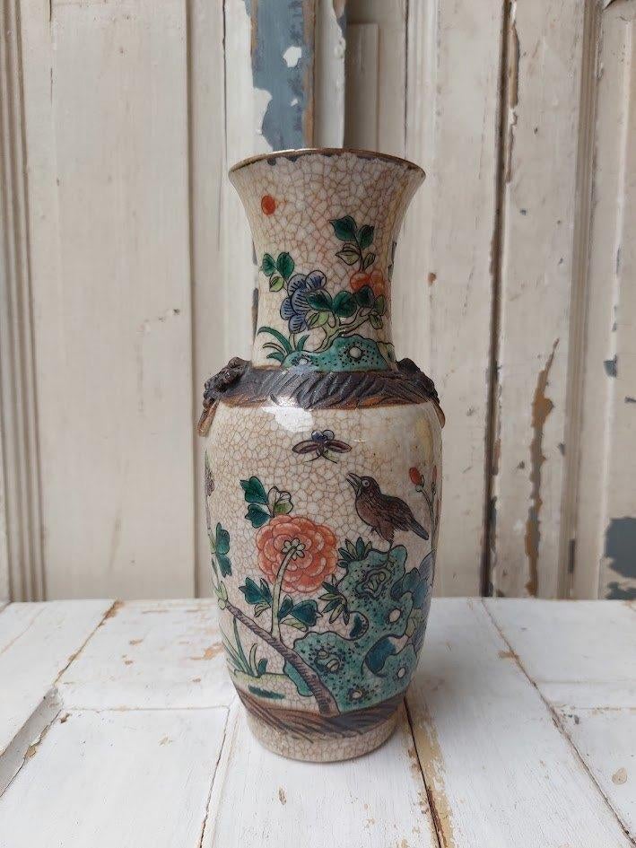 Chinese Nanking vaas, Antiek en Kunst, Ophalen of Verzenden