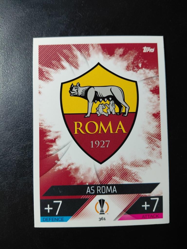 As roma logo (topps 2022), Ophalen of Verzenden, Nieuw, Buitenlandse clubs, Spelerskaart