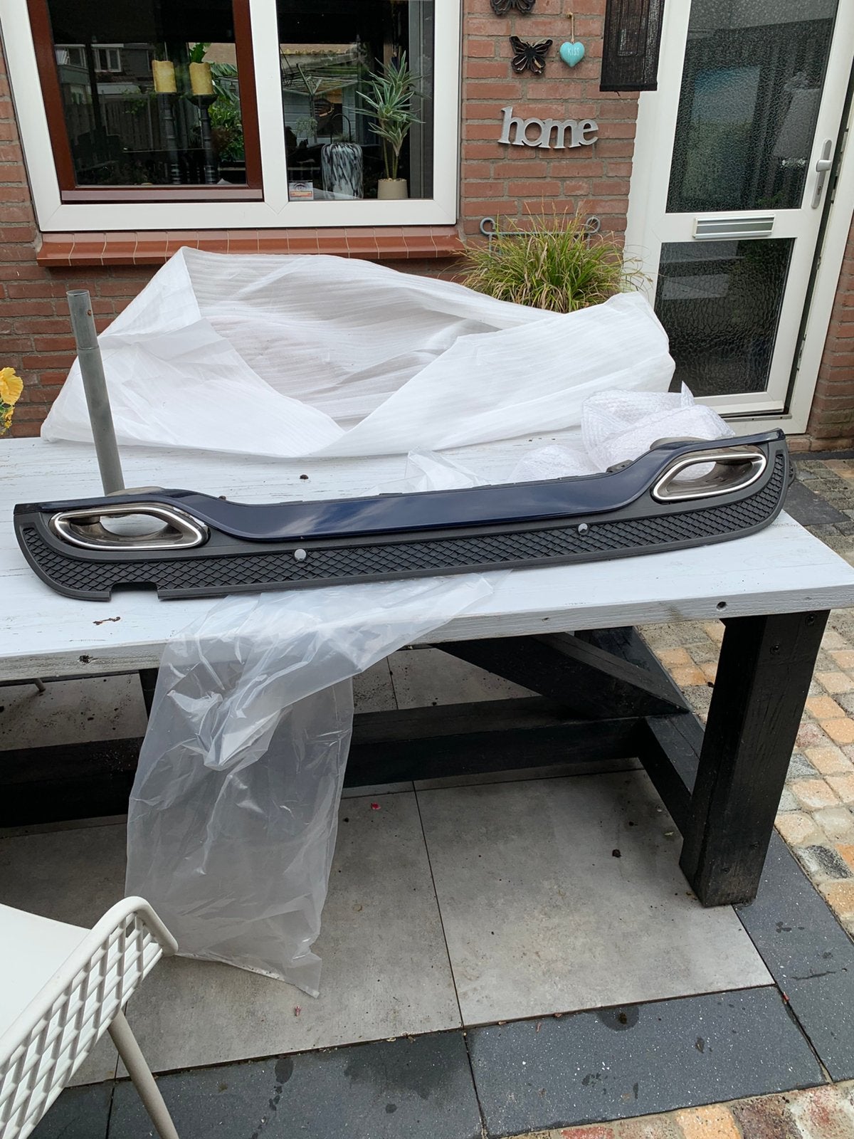 Difuser compleet met sierstukken mercedes c180, Ophalen