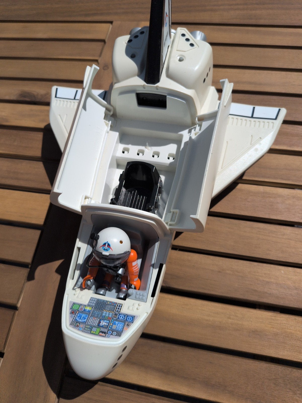 Playmobile Space shuttle., Kinderen en Baby's, Speelgoed | Playmobil, Ophalen, Gebruikt