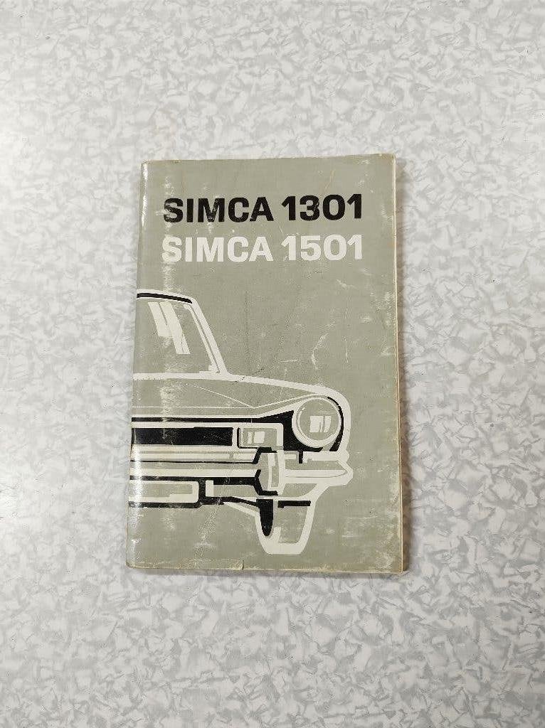 Instructie boekje simca 1301/1501, Ophalen of Verzenden
