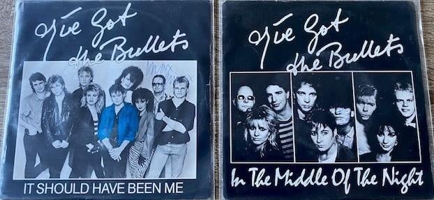 I've got the Bullets;LoveScene*gesigneerd:Max Mollinger+Inge, Originele persing, Ophalen of Verzenden, Zo goed als nieuw, Rock en Metal