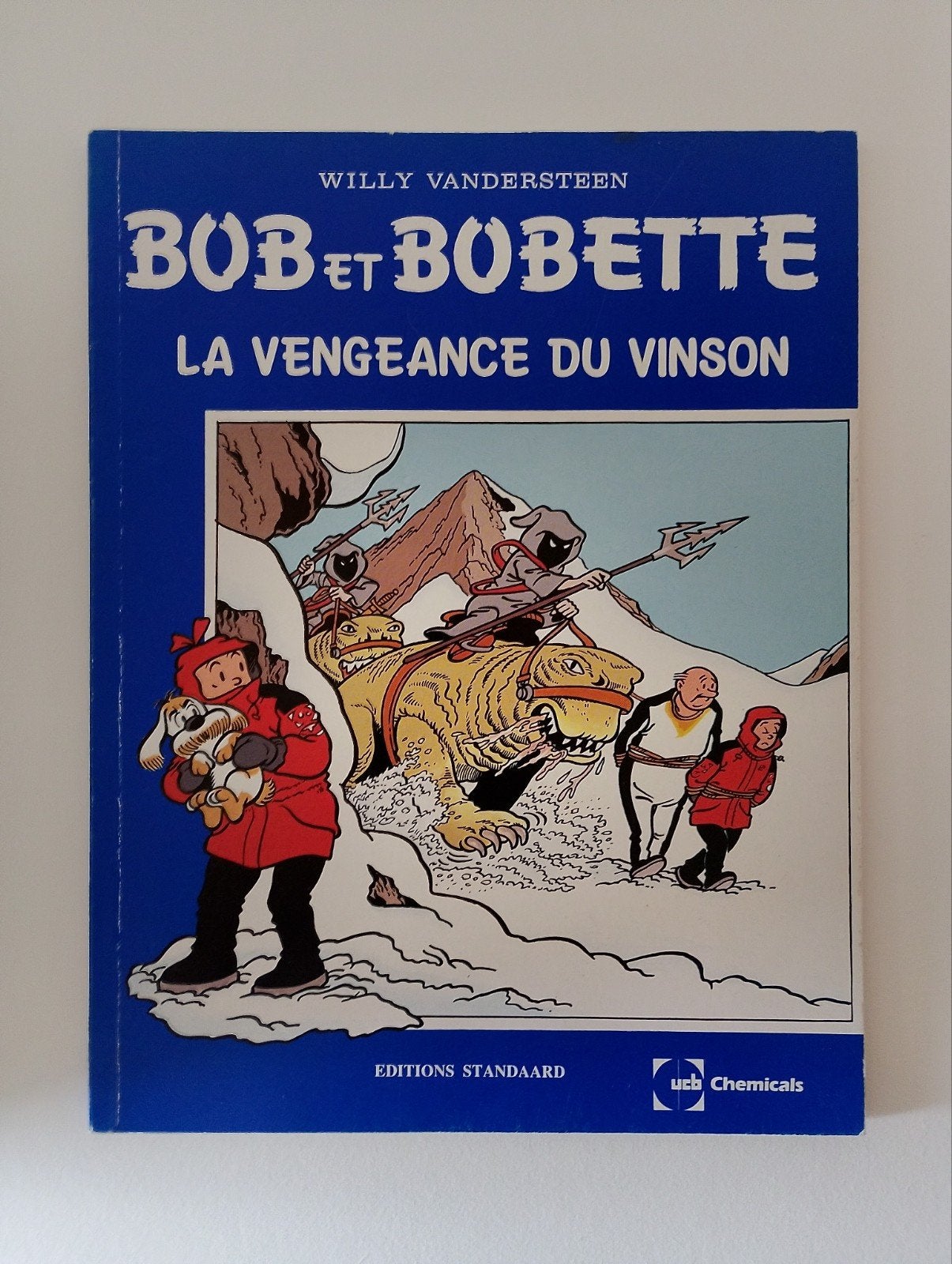 Bob et Bobette: La Vengeance du Vinson - Willy Vandersteen, Eén stripboek, Ophalen of Verzenden, Zo goed als nieuw