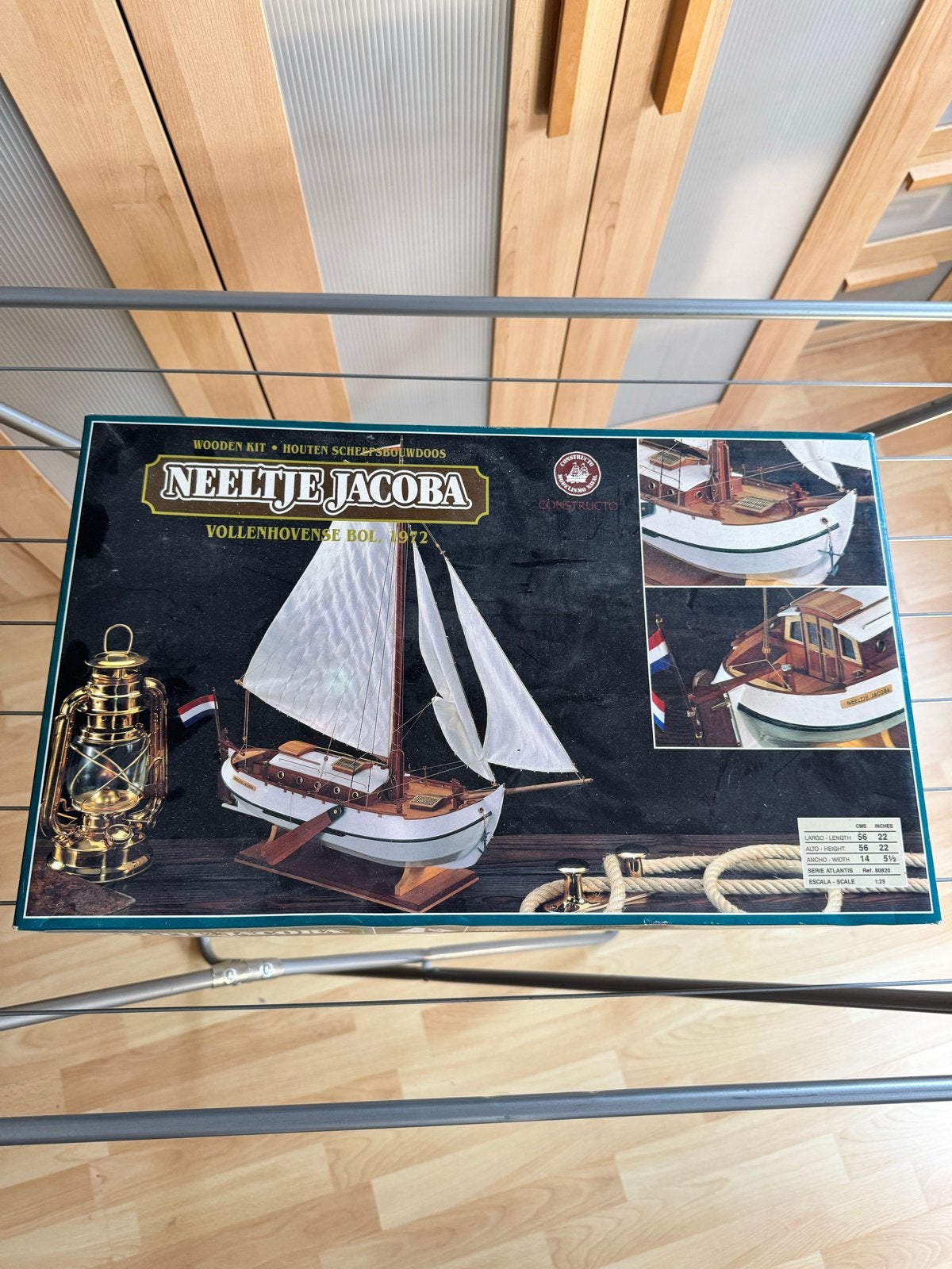 Houten modelbouwkit Neeltje Jacoba Vollenhovense Bol, Hobby en Vrije tijd, Modelbouw | Boten en Schepen, Ophalen, Zo goed als nieuw