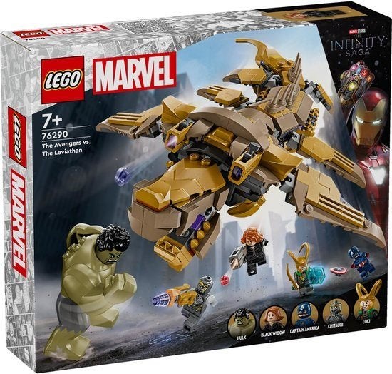 Lego 76290 Marvel Avengers vs. de Leviathan nieuw verzegeld, Ophalen, Marvel, Nieuw, Complete set