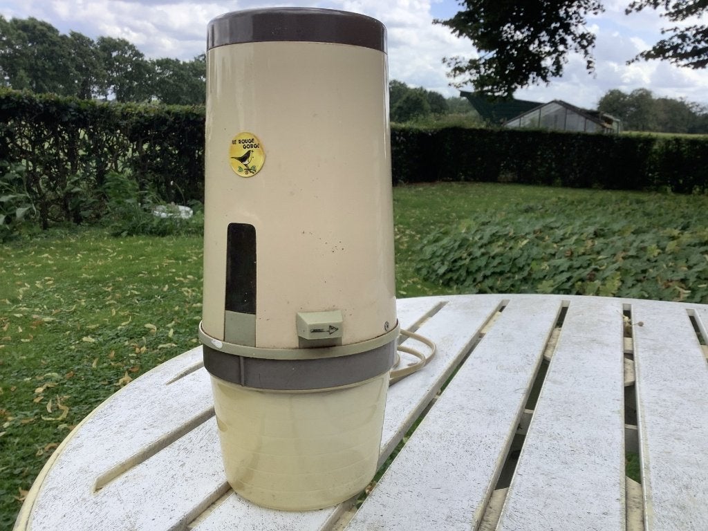 Vintage D.E. electrische koffiemolen, Antiek en Kunst, Ophalen of Verzenden
