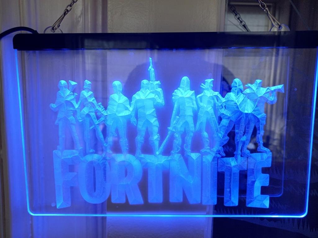 Fortnite LED Neon Lichtbord - Uniek Decoratie Item, Spelcomputers en Games, Games | Overige, Ophalen of Verzenden