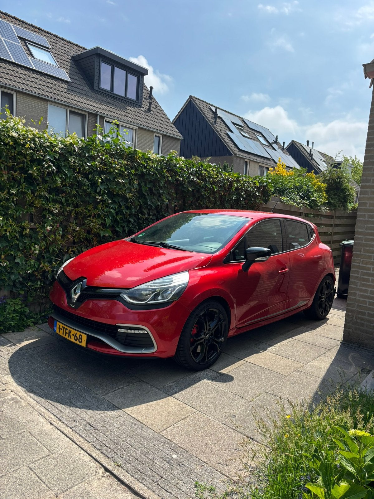 Renault Clio 1.6 RS 200PK Autom, Leder, Stoelverw. Clima, Auto's, Renault, 1618 cc, Zwart, 4 cilinders, Particulier