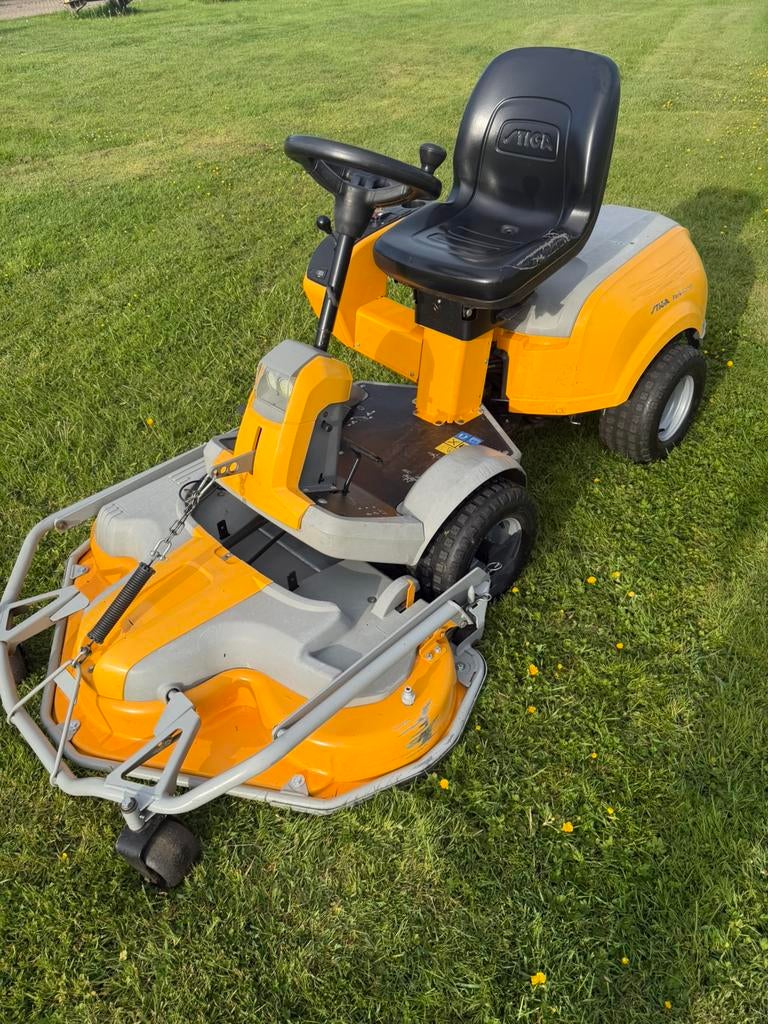 Stiga Park Diesel AWD, Tuin en Terras, Zitmaaiers, Ophalen of Verzenden, Zo goed als nieuw, Mulchfunctie, 120 cm of meer