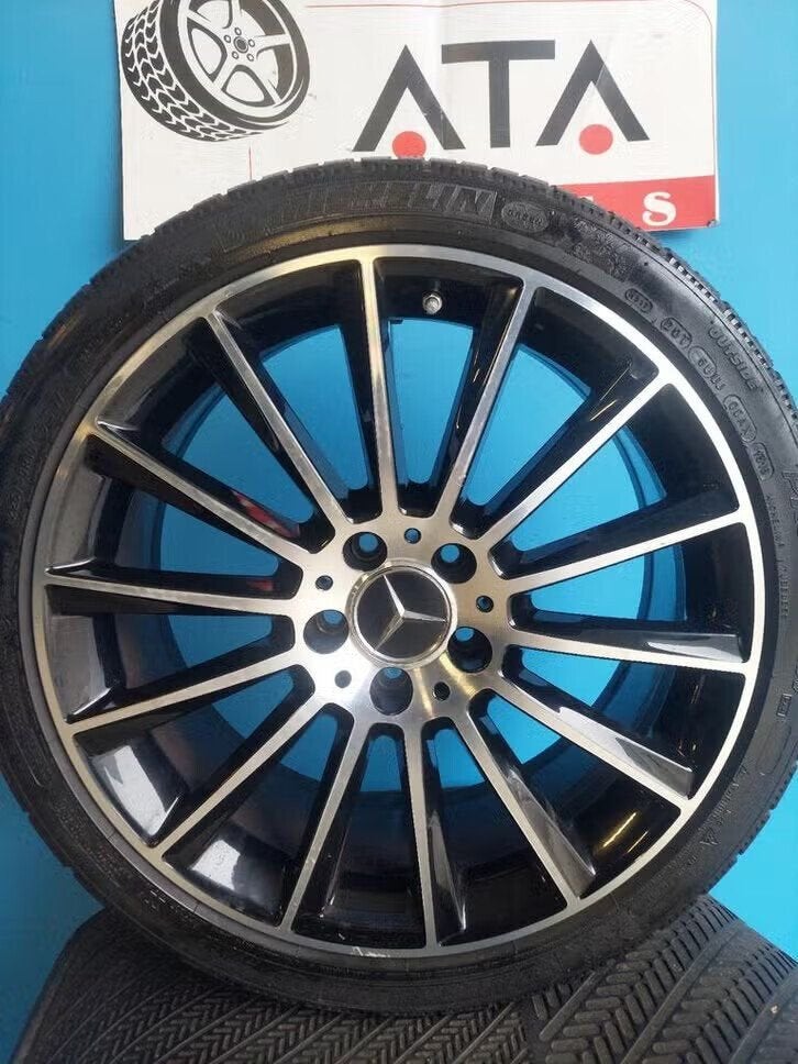 Mercedes C Klasse W205 AMG Velgen Origineel, Auto-onderdelen, Banden en Velgen, Gebruikt, Velg(en), -, -