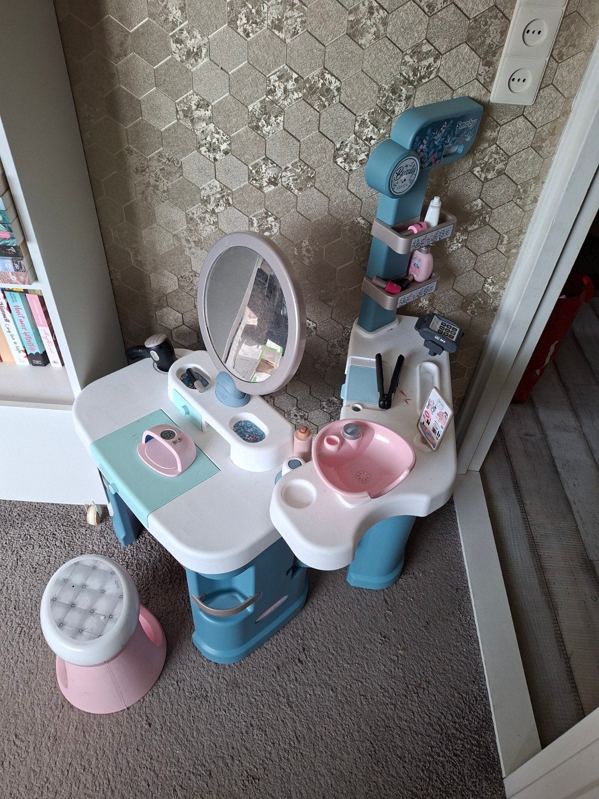 Smoby Beauty Center Speelset met Krukje, Ophalen