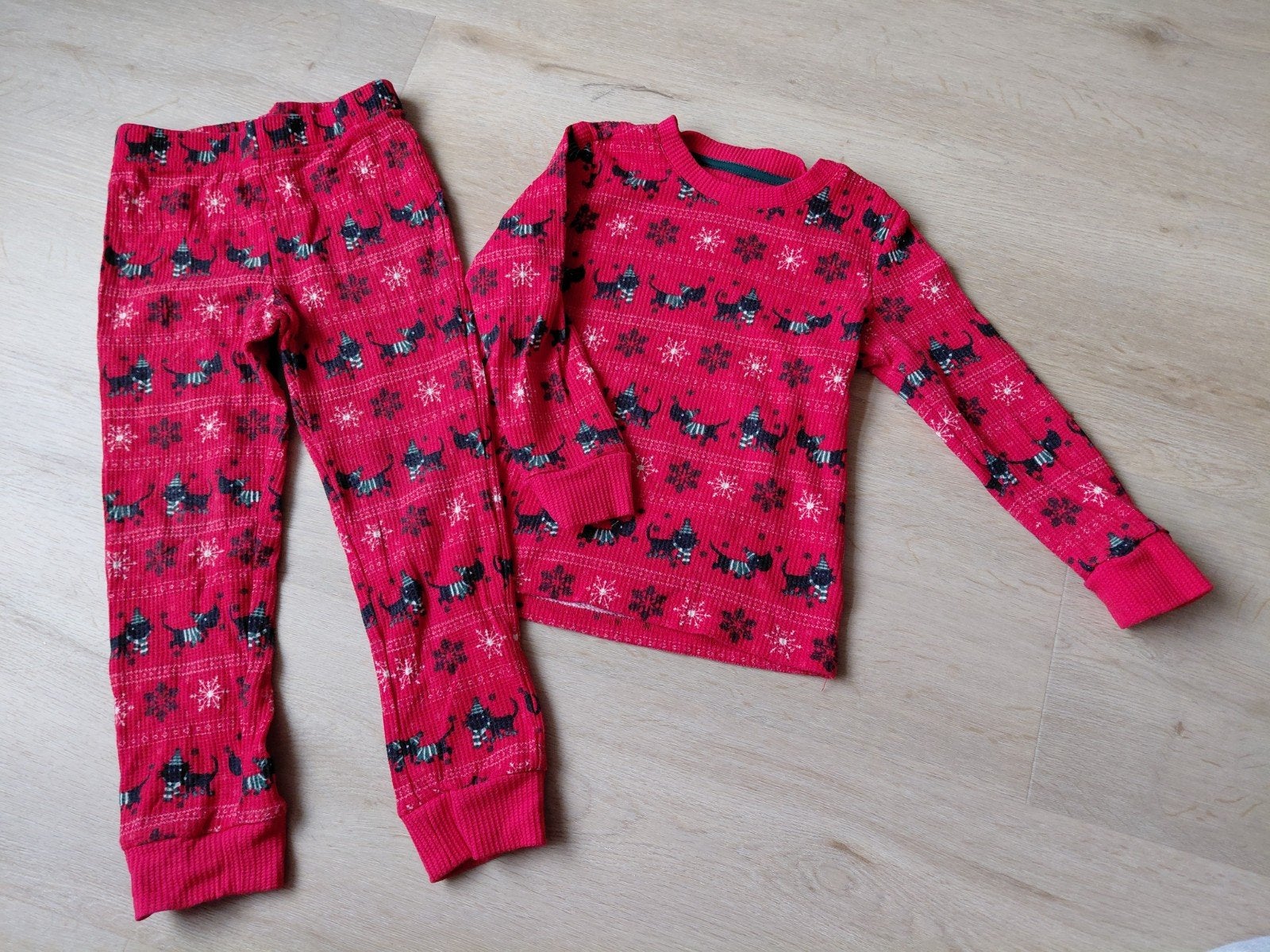 Hema pyjama takkie en siepie kerstplaatjes kerst 98/104, Ophalen of Verzenden, Nieuw, Hema, Jongen of Meisje
