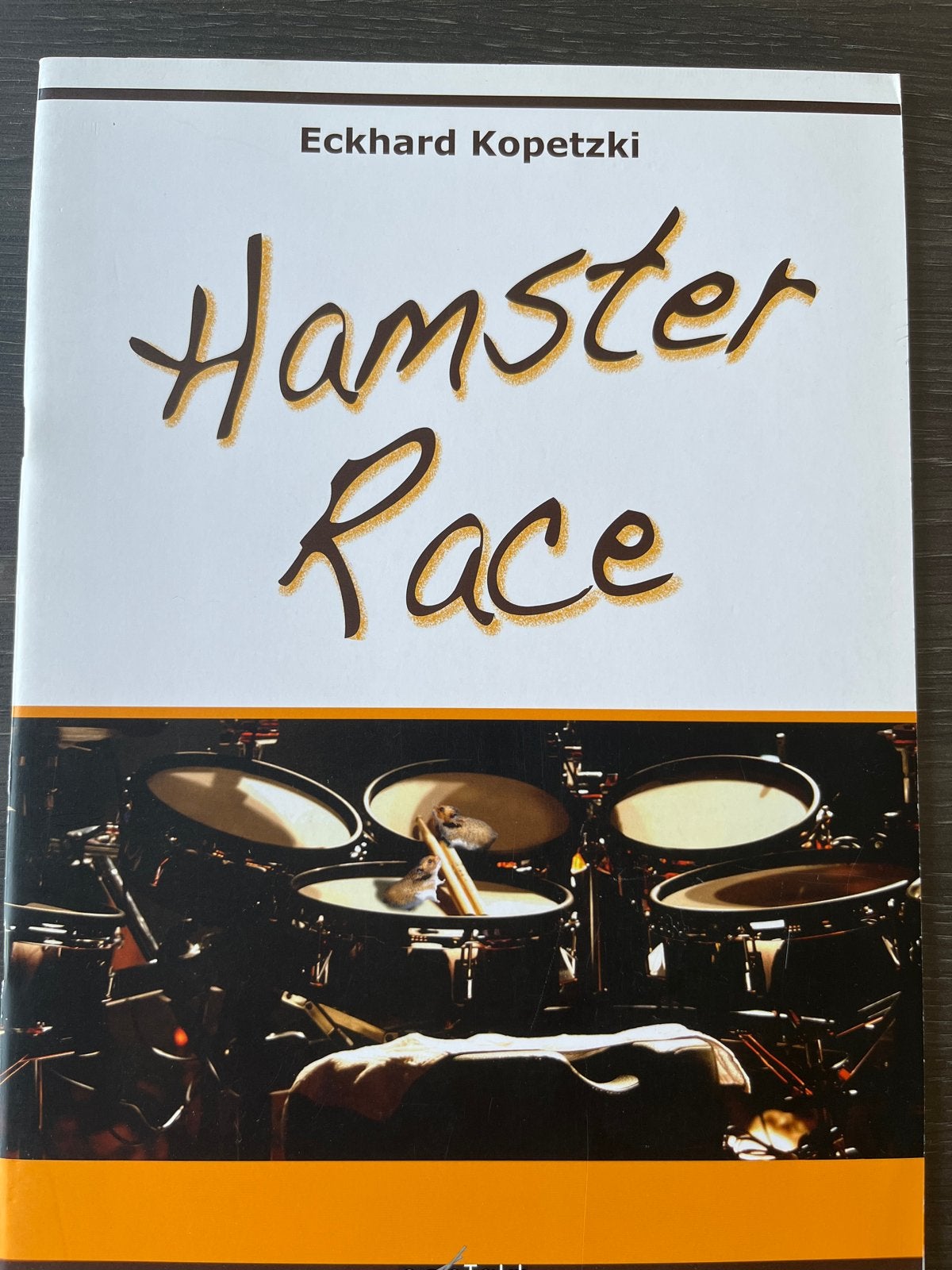 Hamster Race - Eckhard Kopetzki - Percussie Boek, Overige genres, Drums of Percussie, Les of Cursus, Nieuw