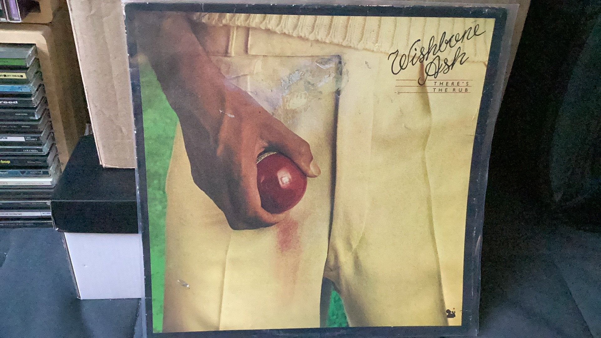 Wishbone Ash “ There’s the Rub” LP, Ophalen of Verzenden, Gebruikt, 12 inch, Poprock