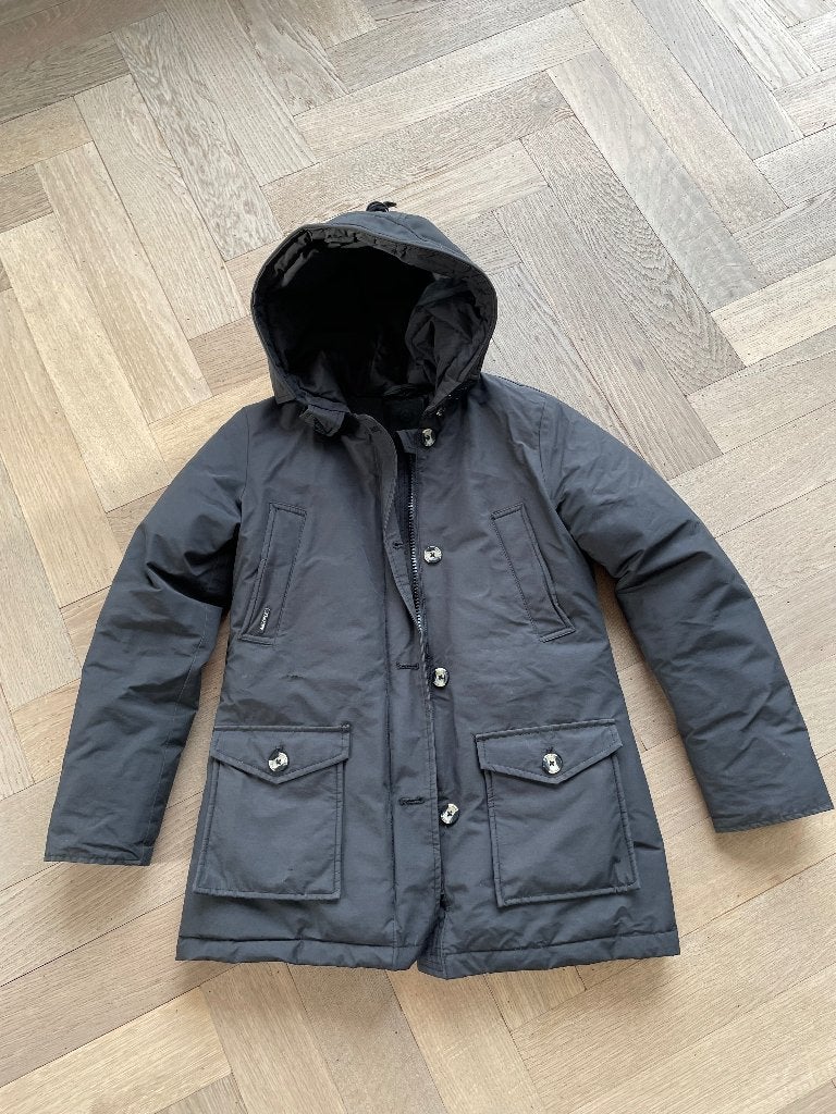 Zwarte Airforce jas meisje, 12 (152 cm), Gebruikt, Meisje, Ophalen of Verzenden, Airforce