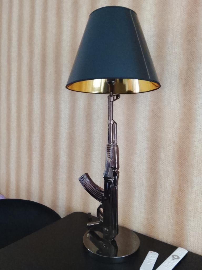 Prachtige ak schemer lamp met kap 100 cm Richmond, Huis en Inrichting, Ophalen of Verzenden, Zo goed als nieuw