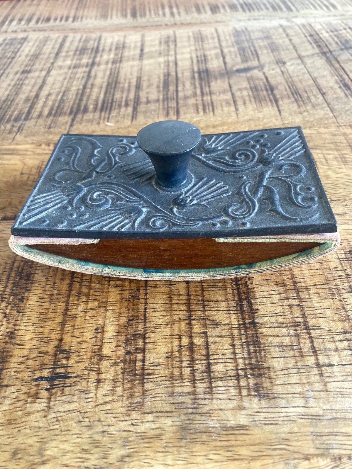 Jugendstil vloeihobbel zeer nette staat, Ophalen of Verzenden