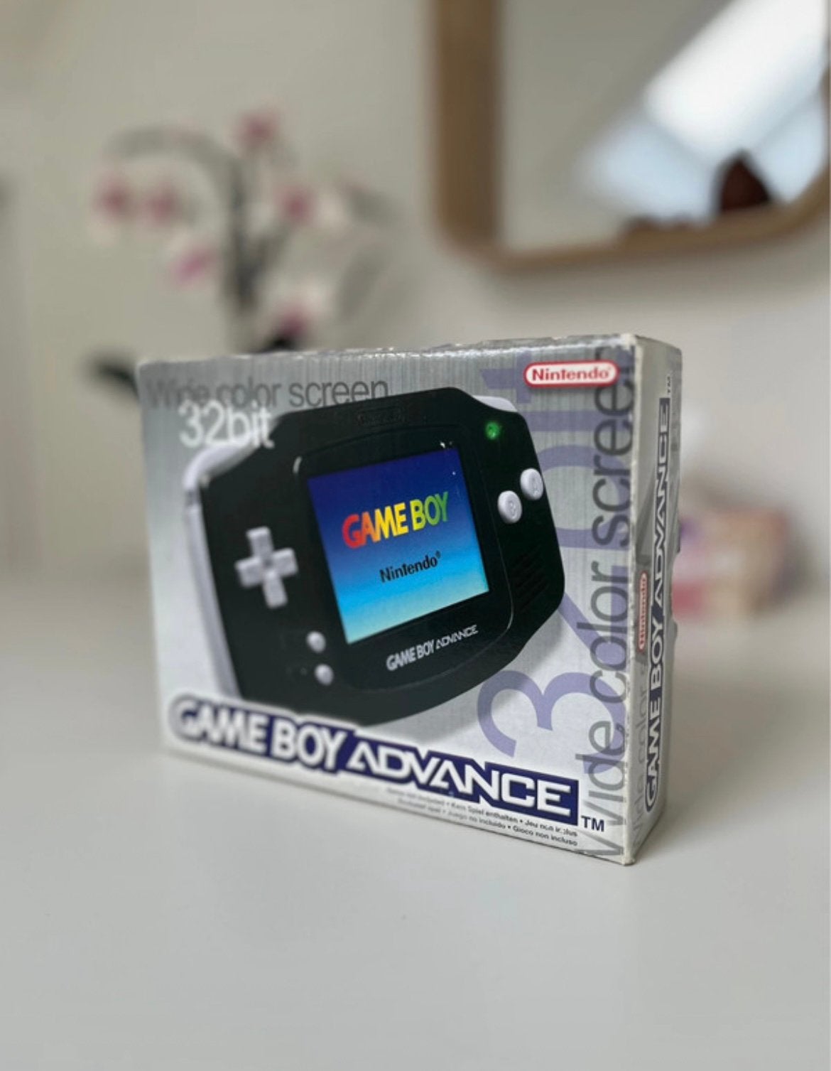 Zwarte Gameboy Advance, 1 speler, Ophalen of Verzenden, Zo goed als nieuw, Vanaf 3 jaar