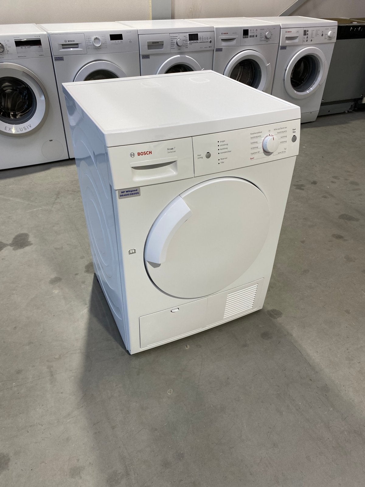 Bosch CondensDroger 8KG! TopStaat! Gratis Bezorgd! Garantie!, Ophalen, Anti-kreukfase, 8 tot 10 kg, Zo goed als nieuw