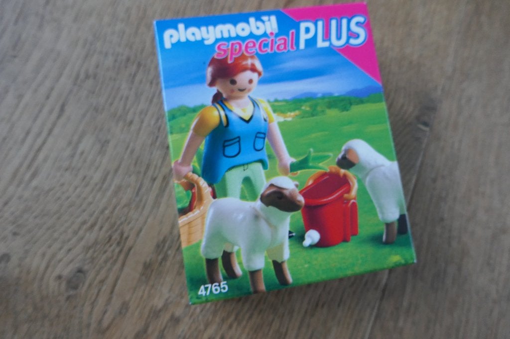 Playmobil Boerin met Schapen (4765), Ophalen, Complete set, Nieuw, Figuren