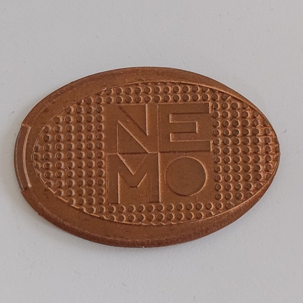 Pressed penny "nemo" Amsterdam, Ophalen of Verzenden, Overige materialen, Nederland