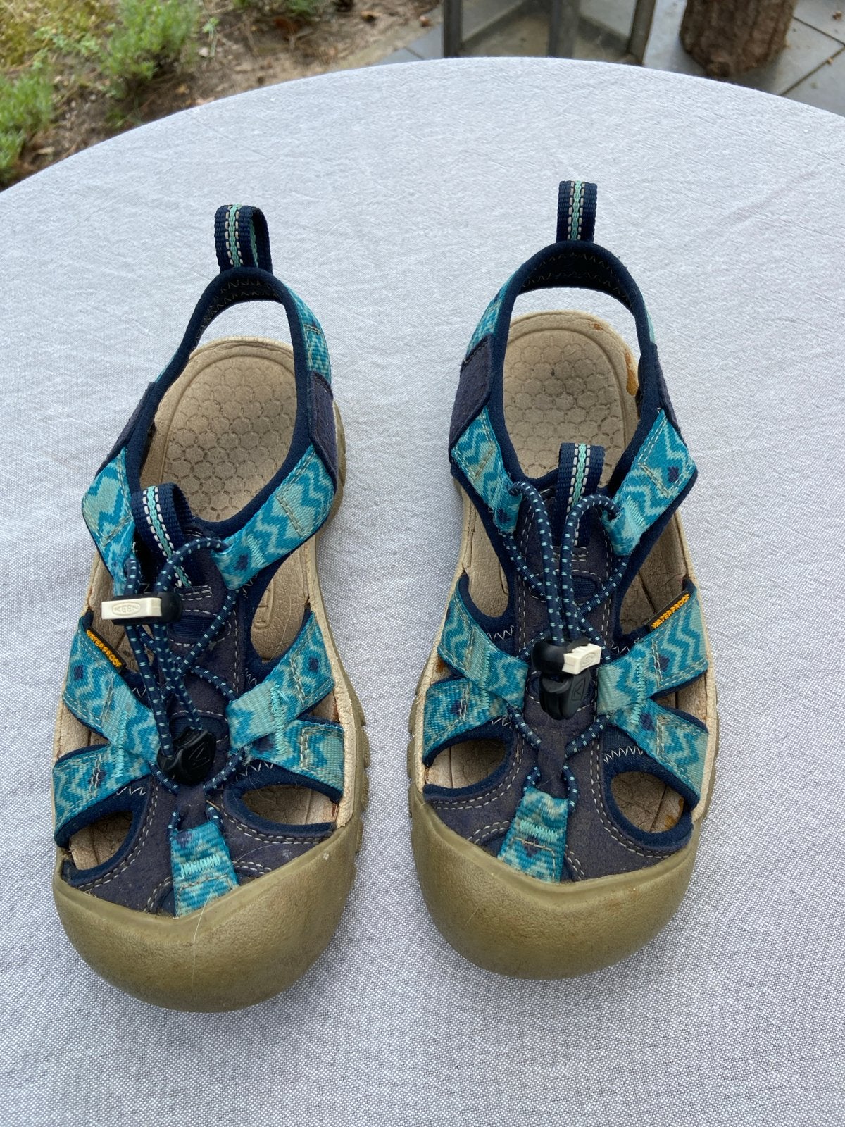 Keen sandalen maat 35,5, Kleding | Dames, Schoenen, Gedragen, Sandalen of Muiltjes, Blauw, Ophalen