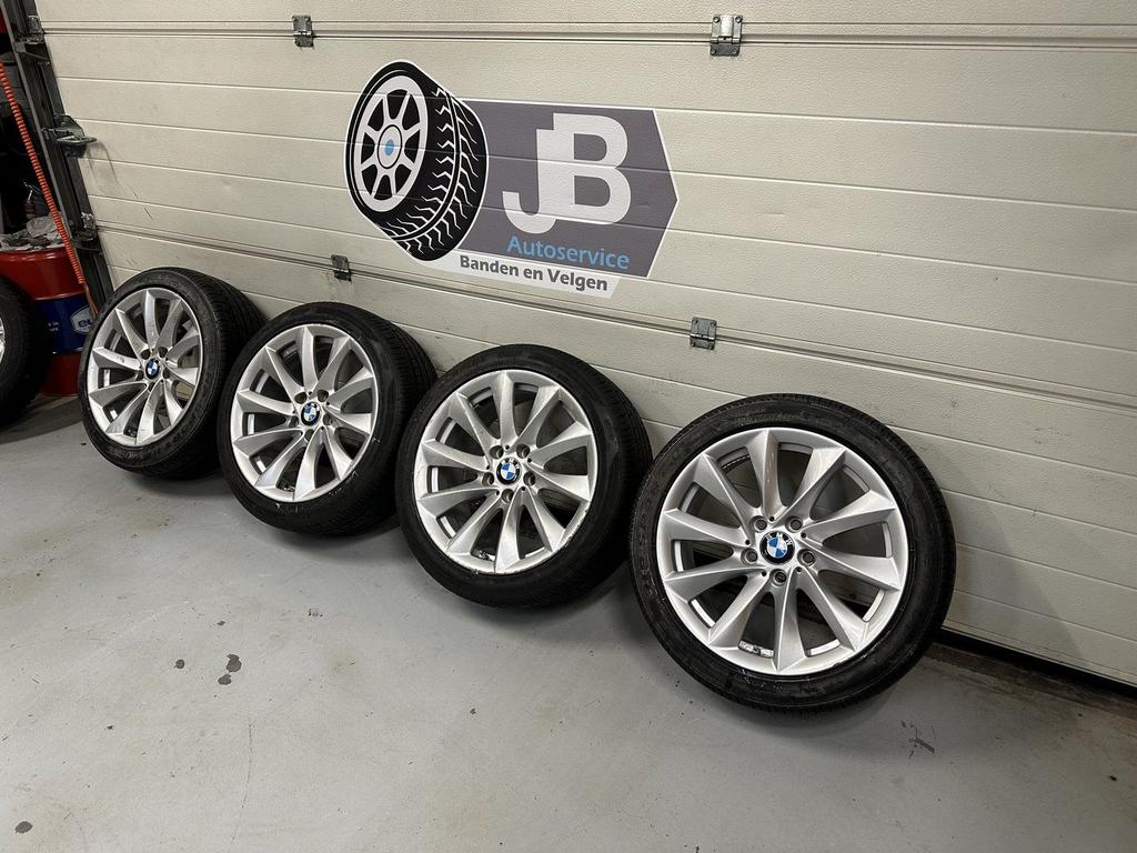18inch Originele BMW Style 415 Velgen 4Nwe Banden TMPS 5x120, 18 inch, Gebruikt, -, -