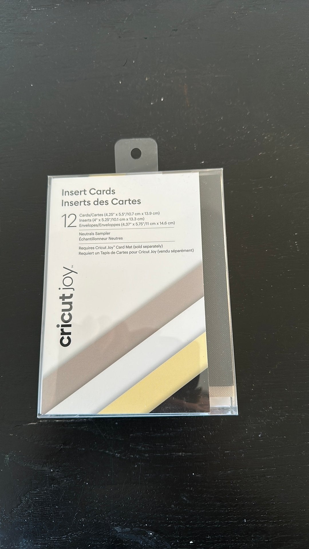 Nieuw! Cricut insert cards 12 stuks!, Ophalen of Verzenden, Nieuw, Overige thema's, Blanco kaart of Basiskaart