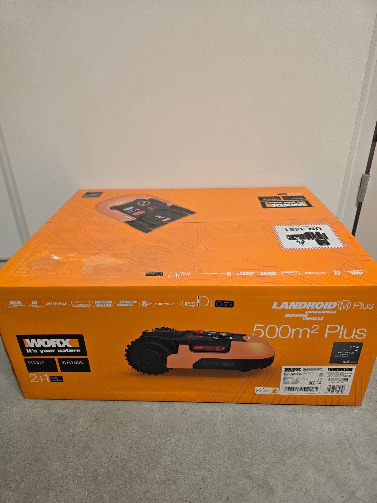 worx m500 plus robot maaier., Tuin en Terras, Verzenden, Nieuw, Minder dan 20 cm, Worx Landroid