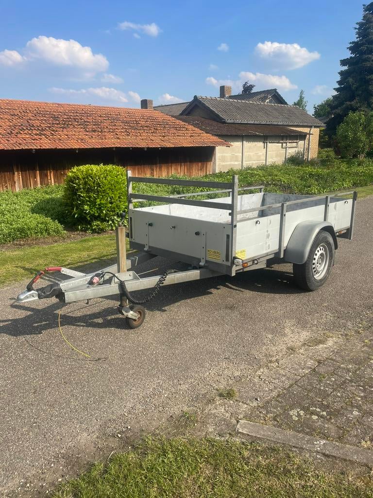 Anssems degelijke geremde aanhangwagen, Auto diversen, Aanhangers en Bagagewagens, Ophalen of Verzenden, Zo goed als nieuw